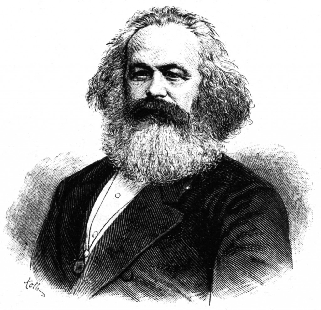 Karl Marx, autor de la teoría del valor trabajo